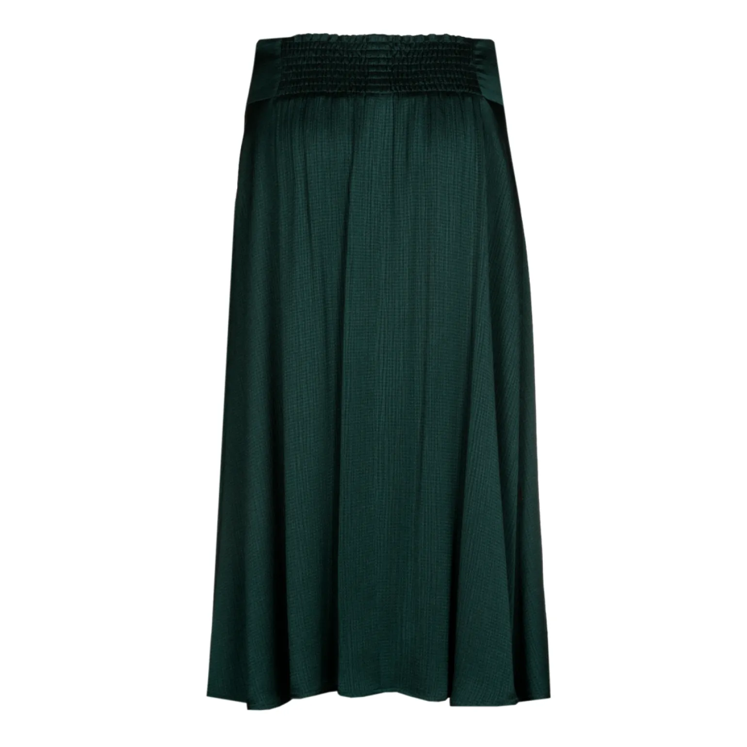Halflange rok met elastiek