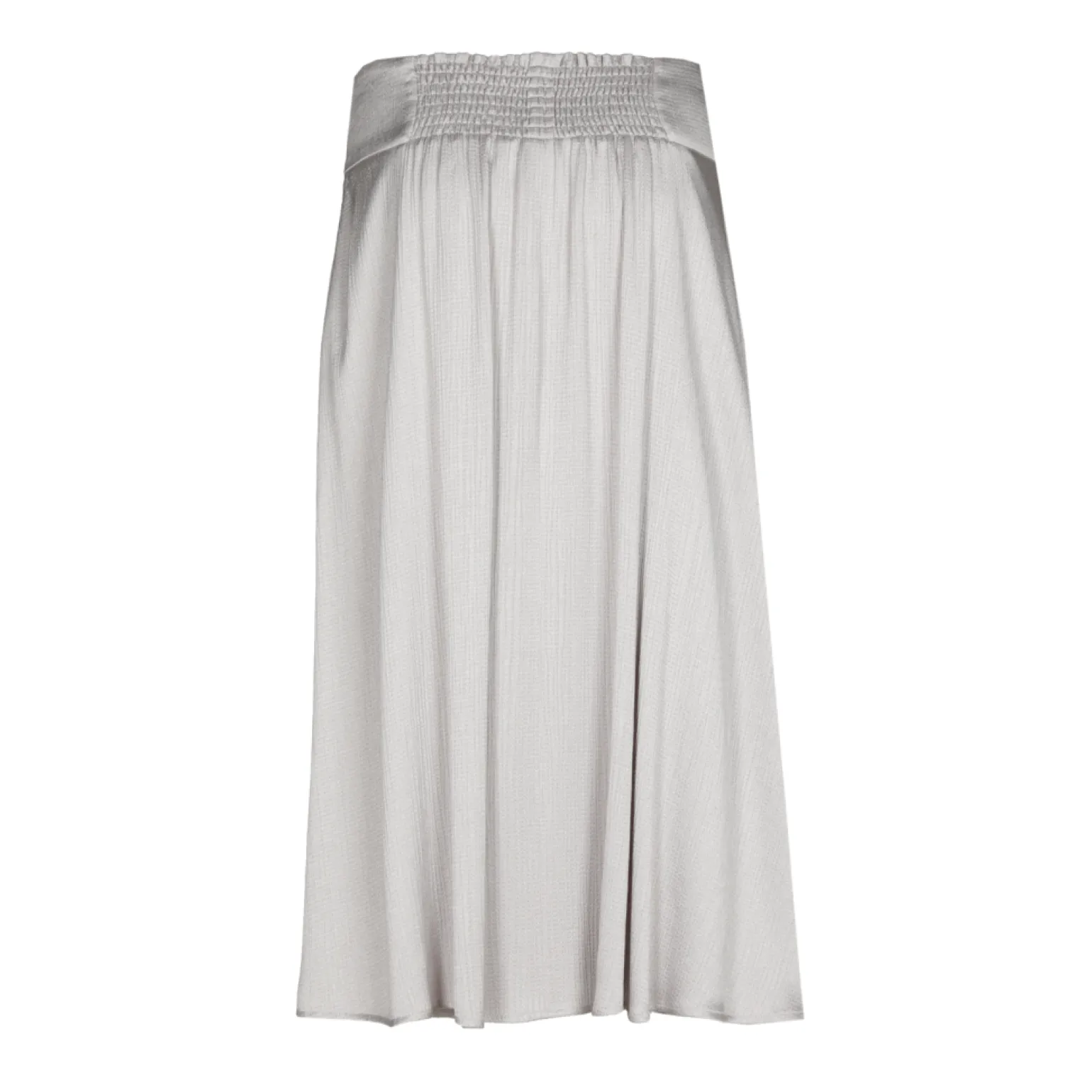 Halflange rok met elastiek