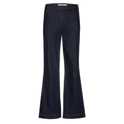 Jeansbroek met wijde pijpen