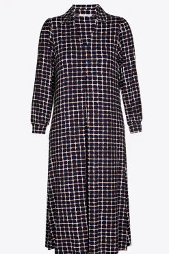 Jersey jurk met print