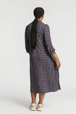 Jersey jurk met print