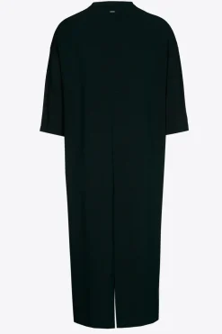 Jersey jurk met V-hals