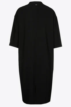 Jersey jurk met V-hals
