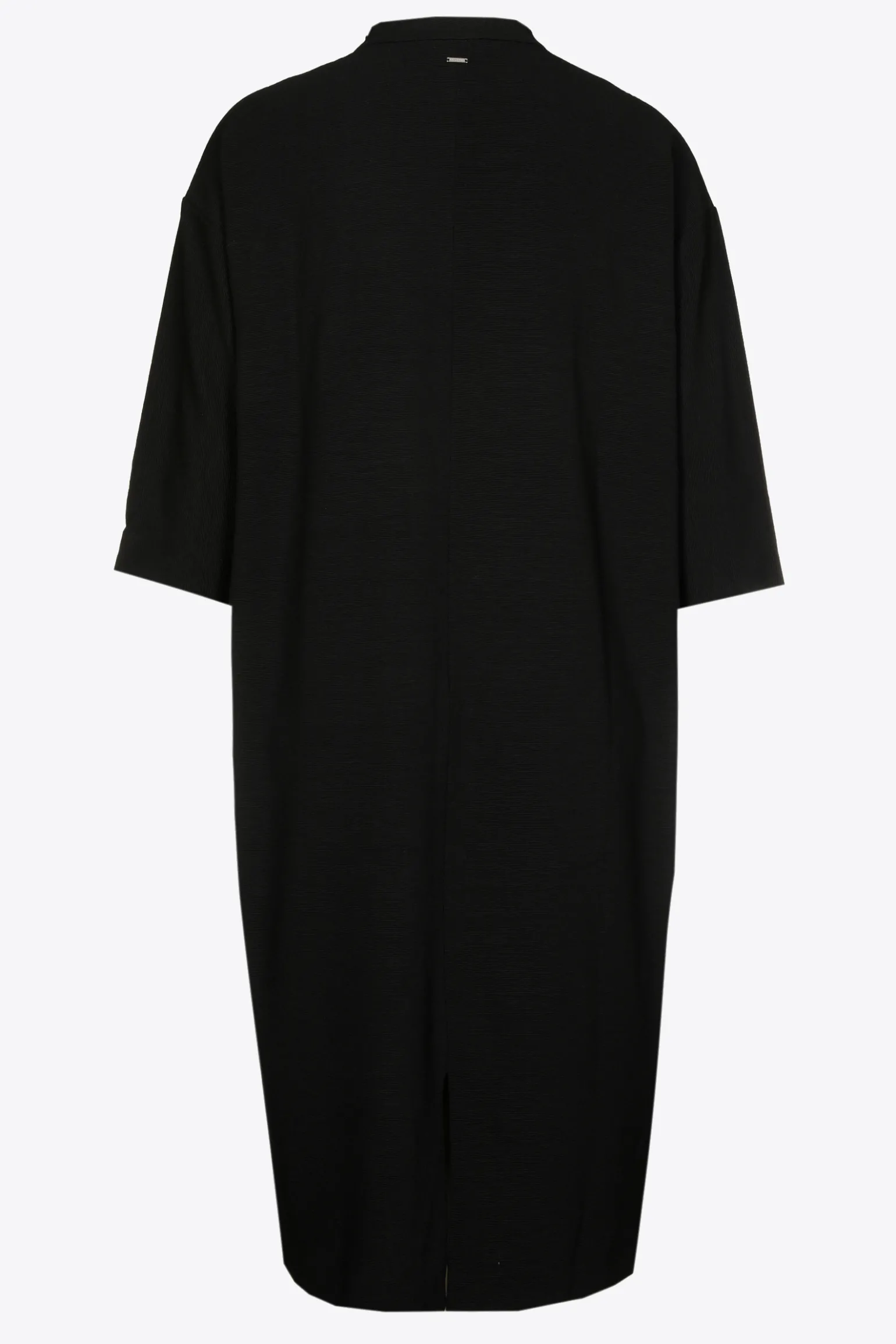 Jersey jurk met V-hals