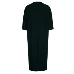 Jersey jurk met V-hals