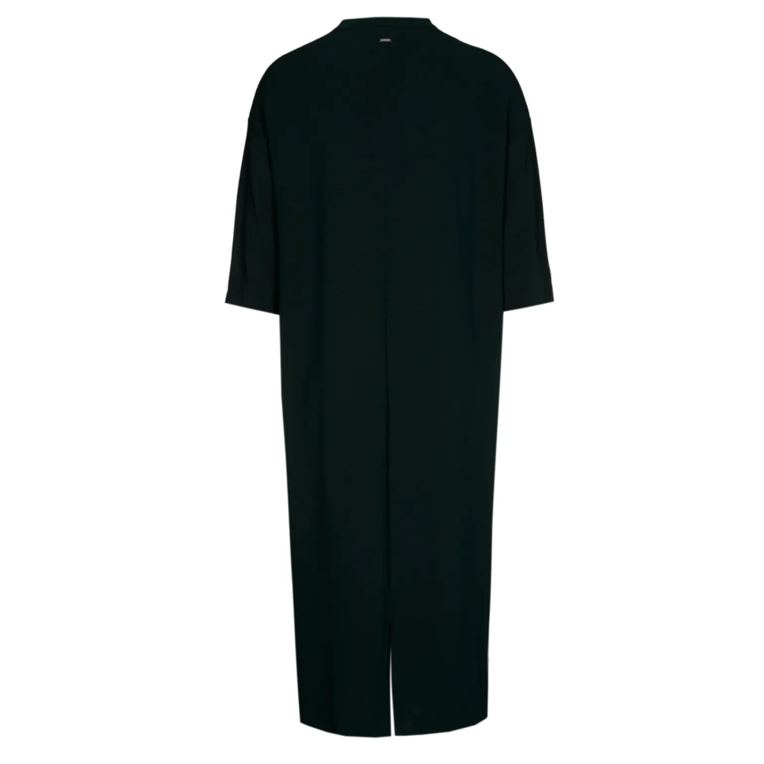 Jersey jurk met V-hals