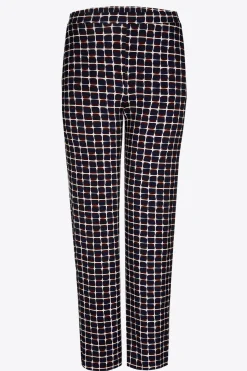 Jerseybroek met fantasieprint