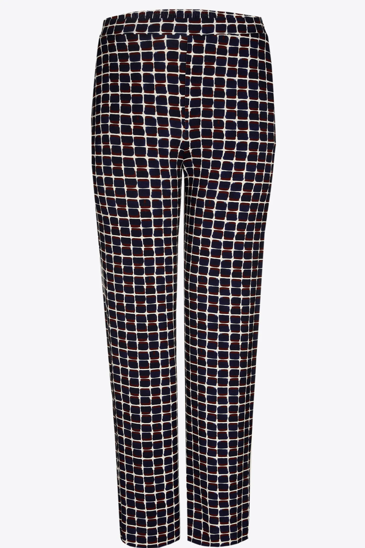 Jerseybroek met fantasieprint