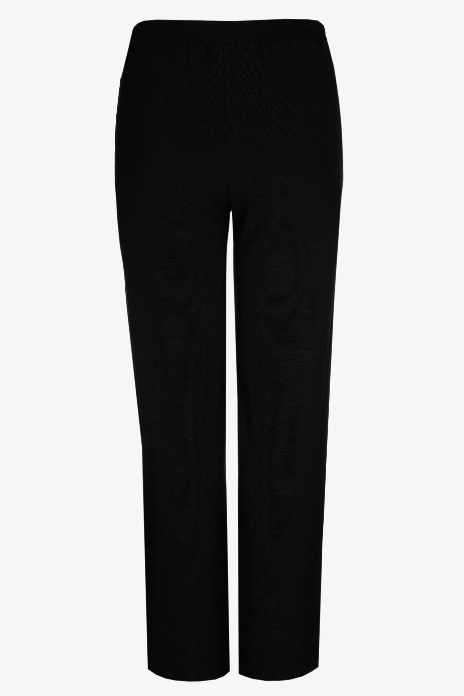 Jerseybroek met wijde pijpen