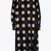 Jurk met blurred print