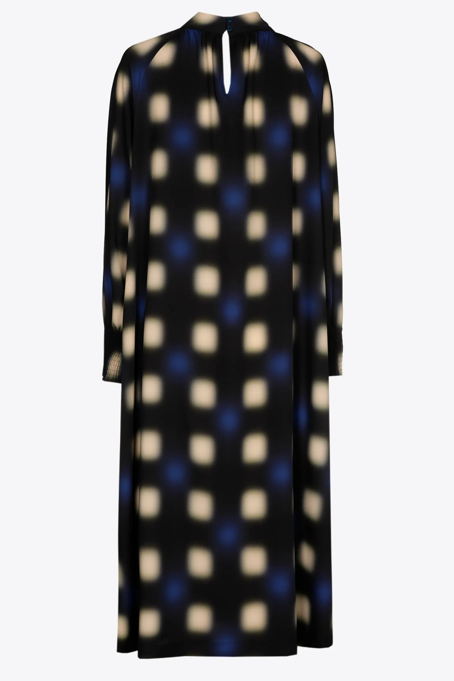 Jurk met blurred print