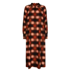 Jurk met blurred print