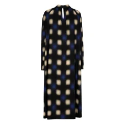 Jurk met blurred print