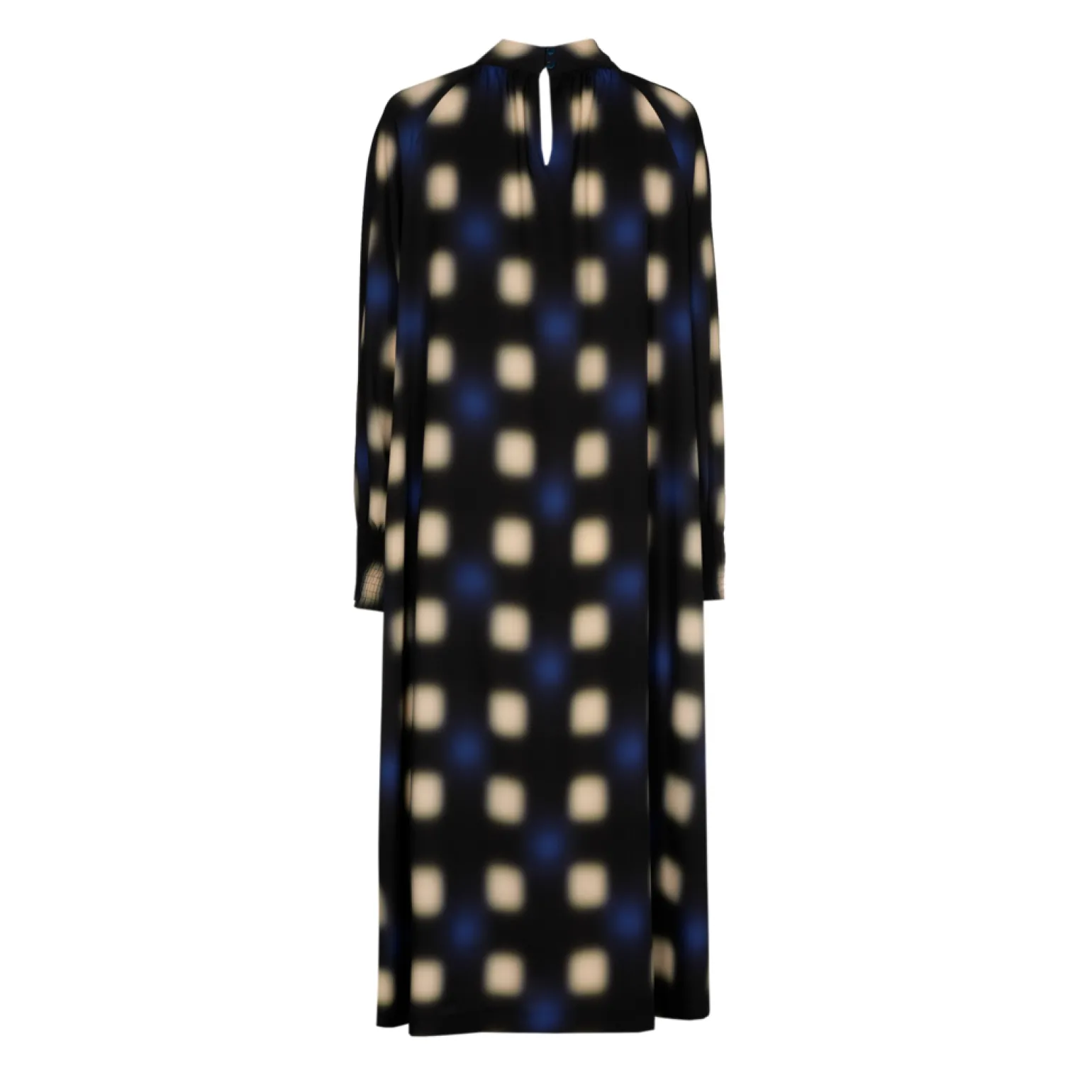 Jurk met blurred print