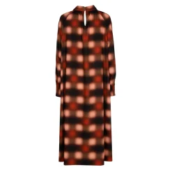 Jurk met blurred print