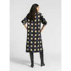 Jurk met blurred print
