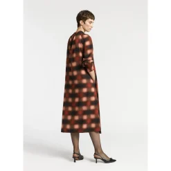 Jurk met blurred print