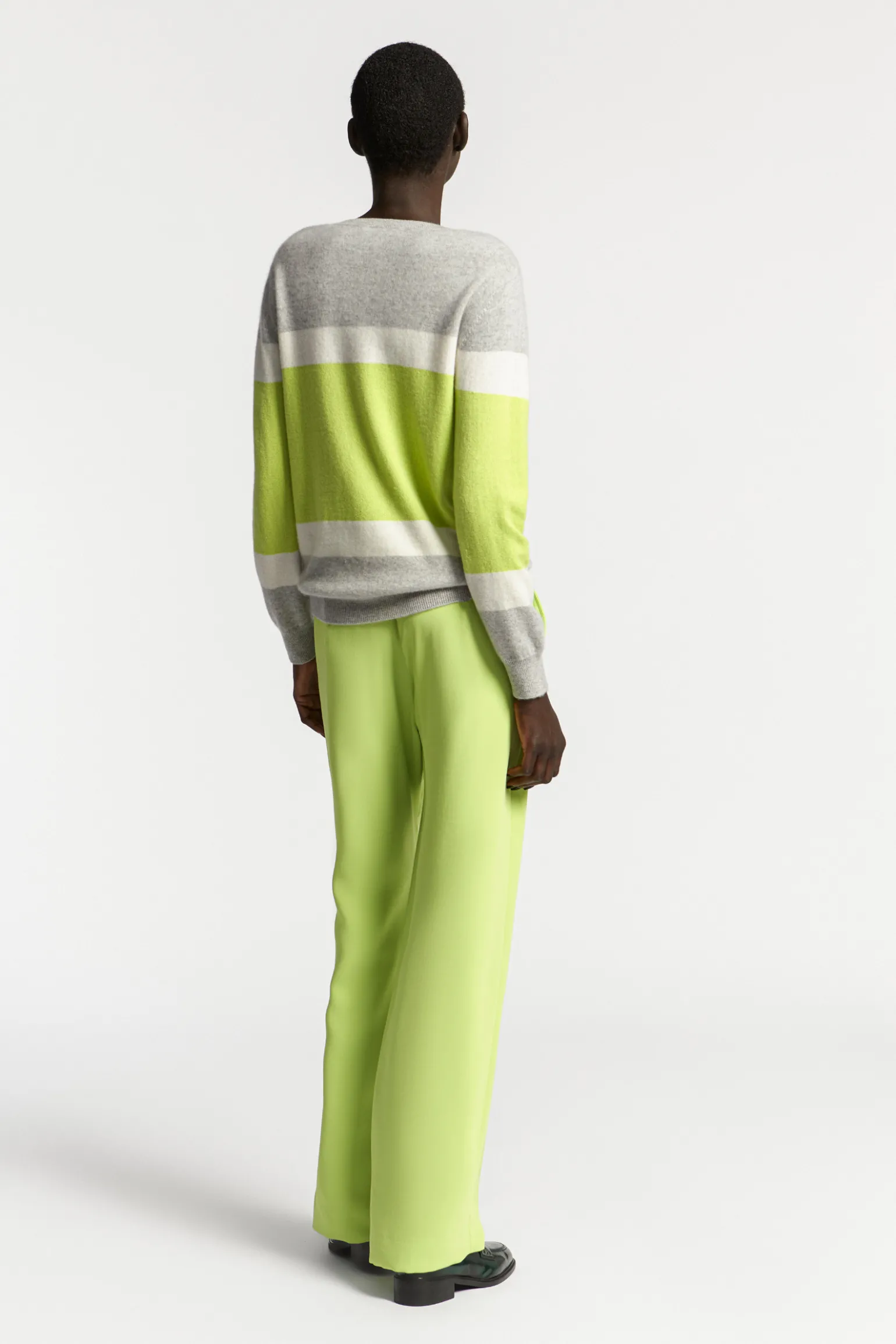 Kasjmieren colorblock pull