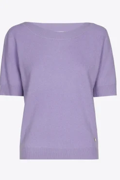 Kasjmieren pull met korte mouwen