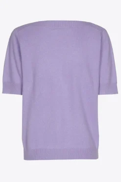 Kasjmieren pull met korte mouwen