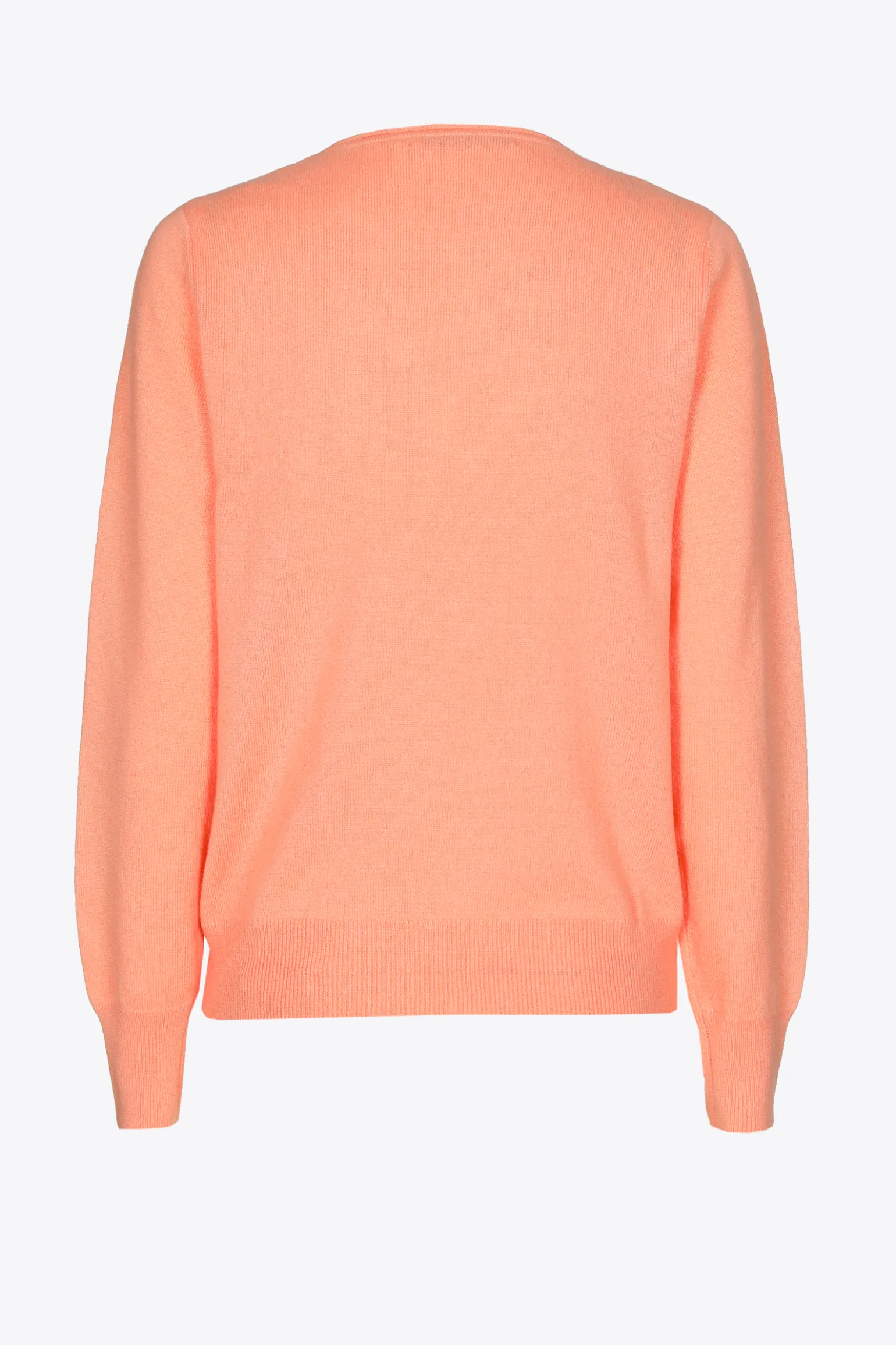 Kasjmieren pull met ronde hals
