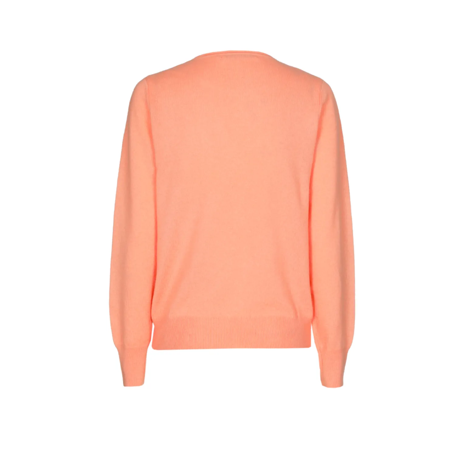Kasjmieren pull met ronde hals