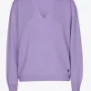 Kasjmieren pull met V-hals