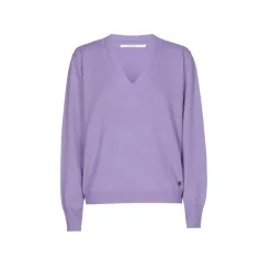 Kasjmieren pull met V-hals