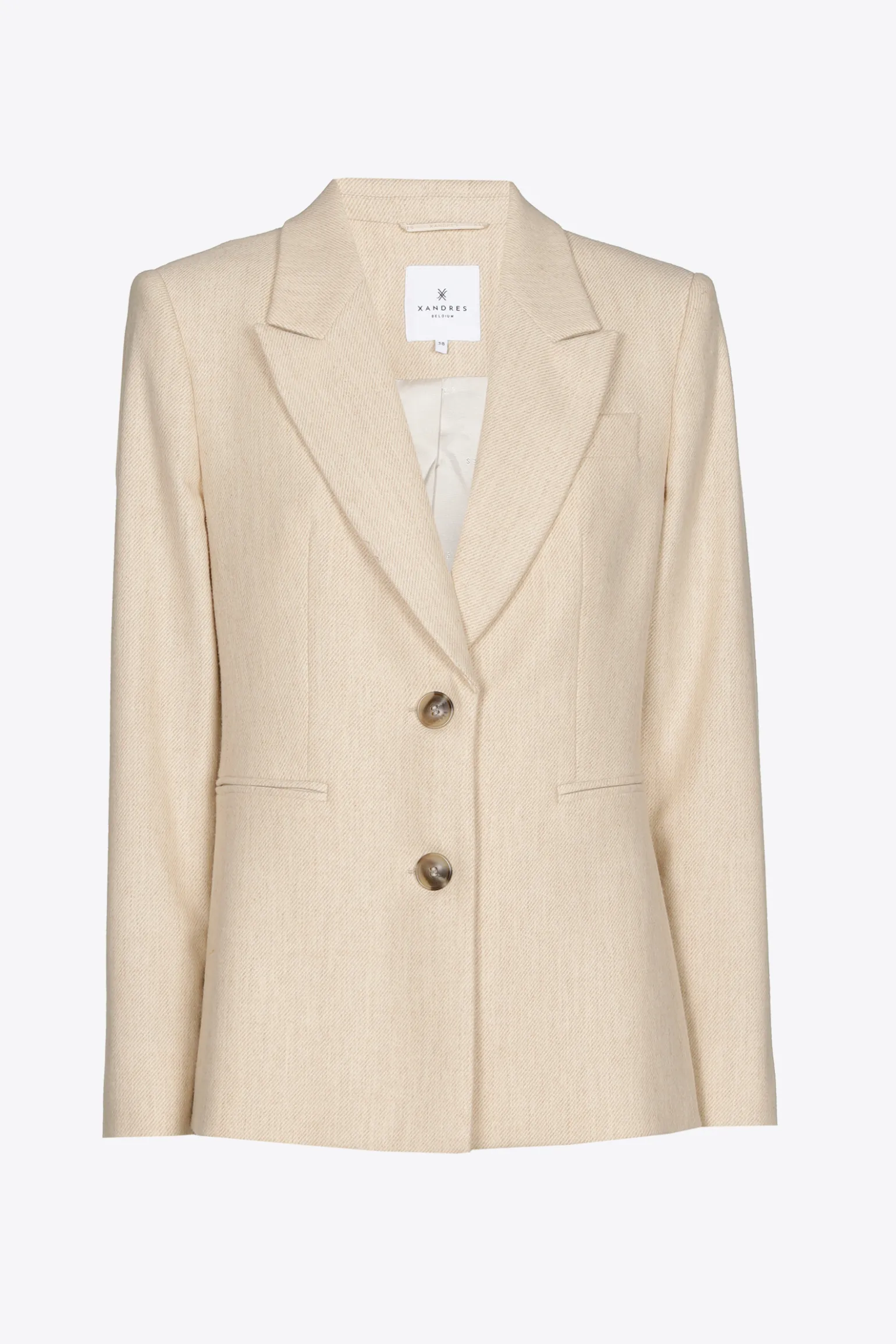 Klassieke blazer met reverskraag