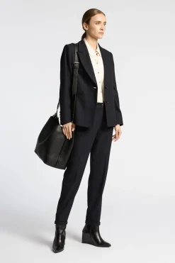 Klassieke blazer met reverskraag