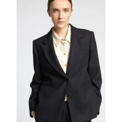 Klassieke blazer met reverskraag