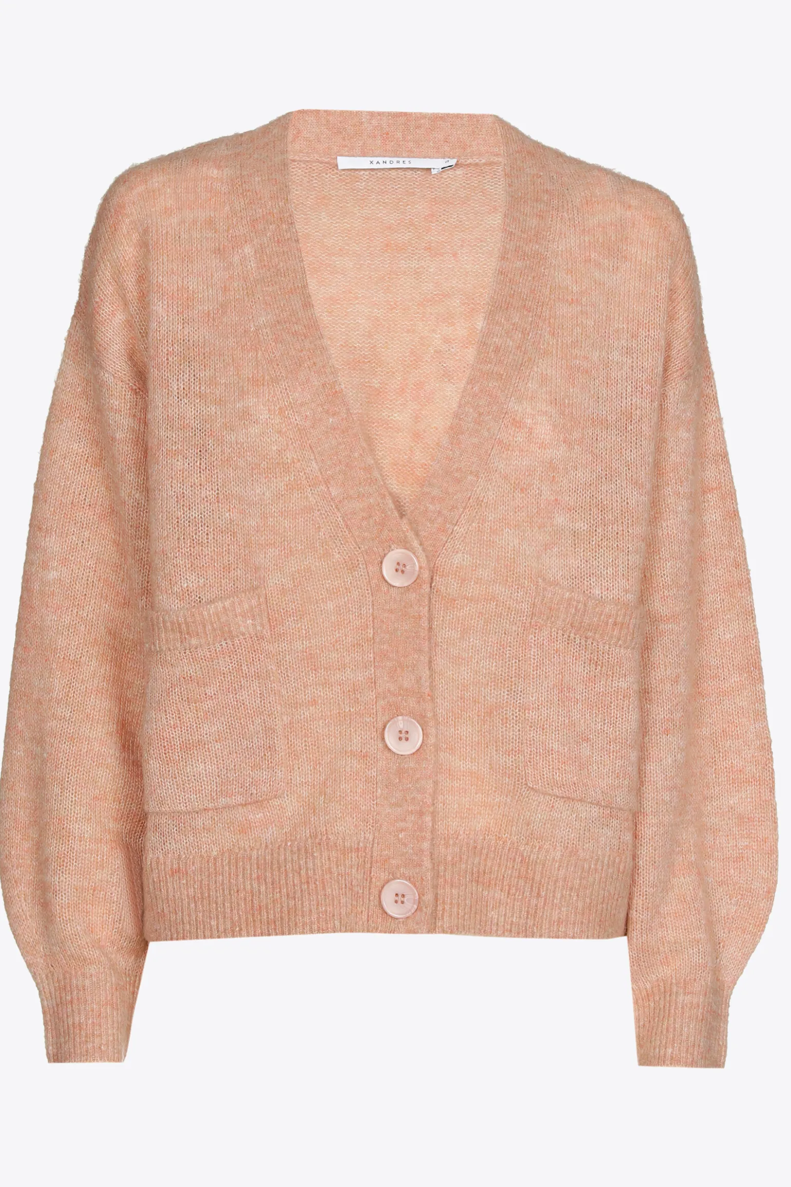 Korte gilet met V-hals