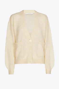 Korte gilet met V-hals