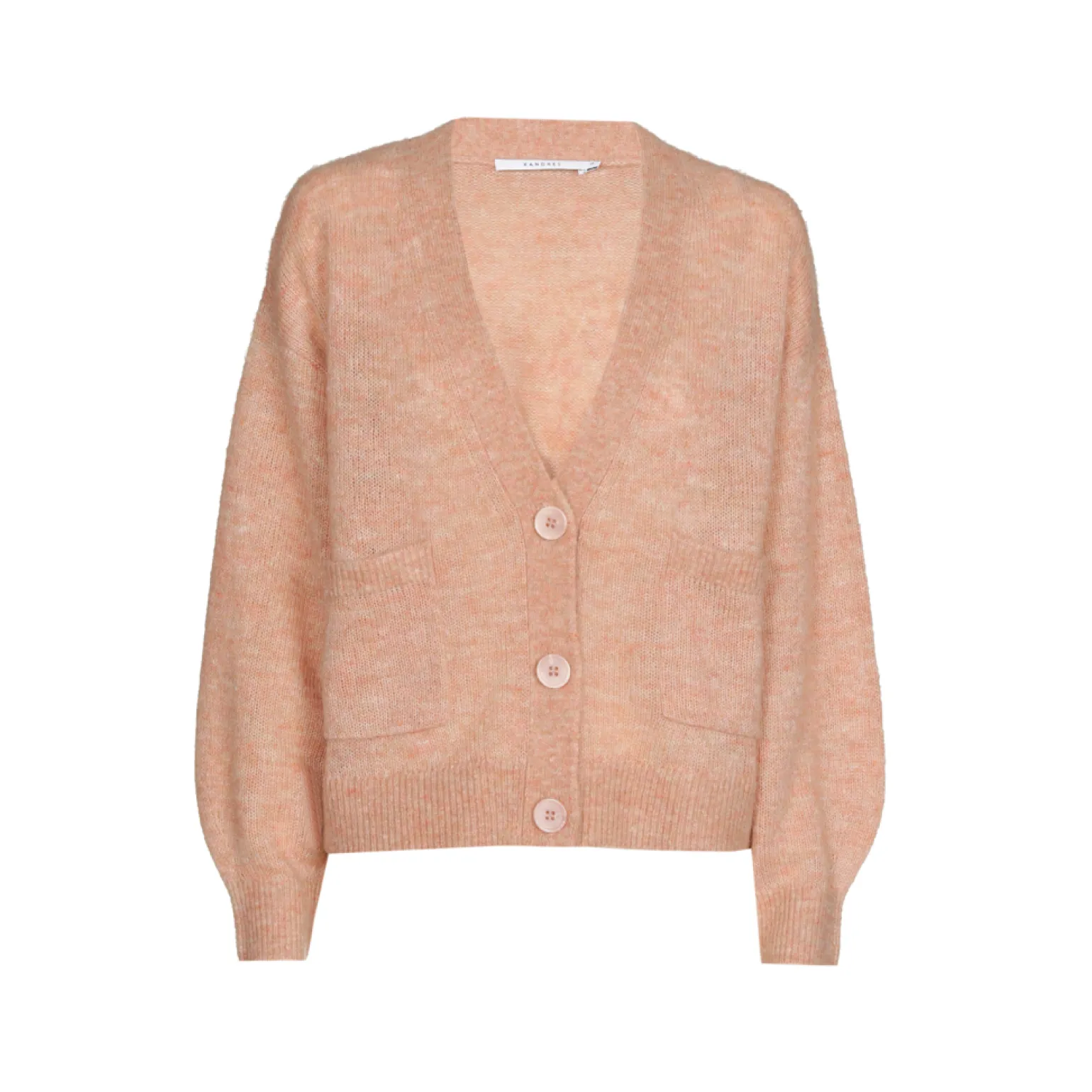 Korte gilet met V-hals
