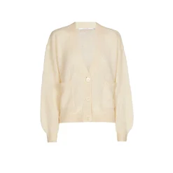 Korte gilet met V-hals