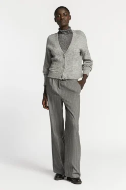 Korte gilet met V-hals