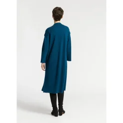 Lange gebreide gilet