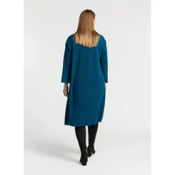 Lange gebreide gilet