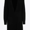Lange gilet met knop