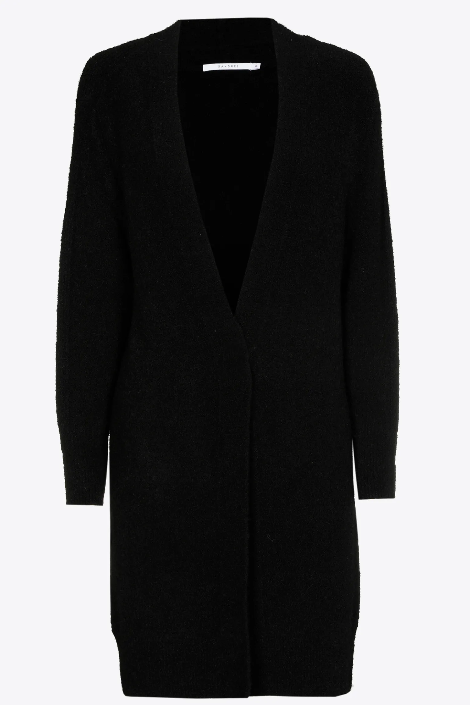 Lange gilet met knop
