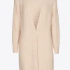 Lange gilet met knop