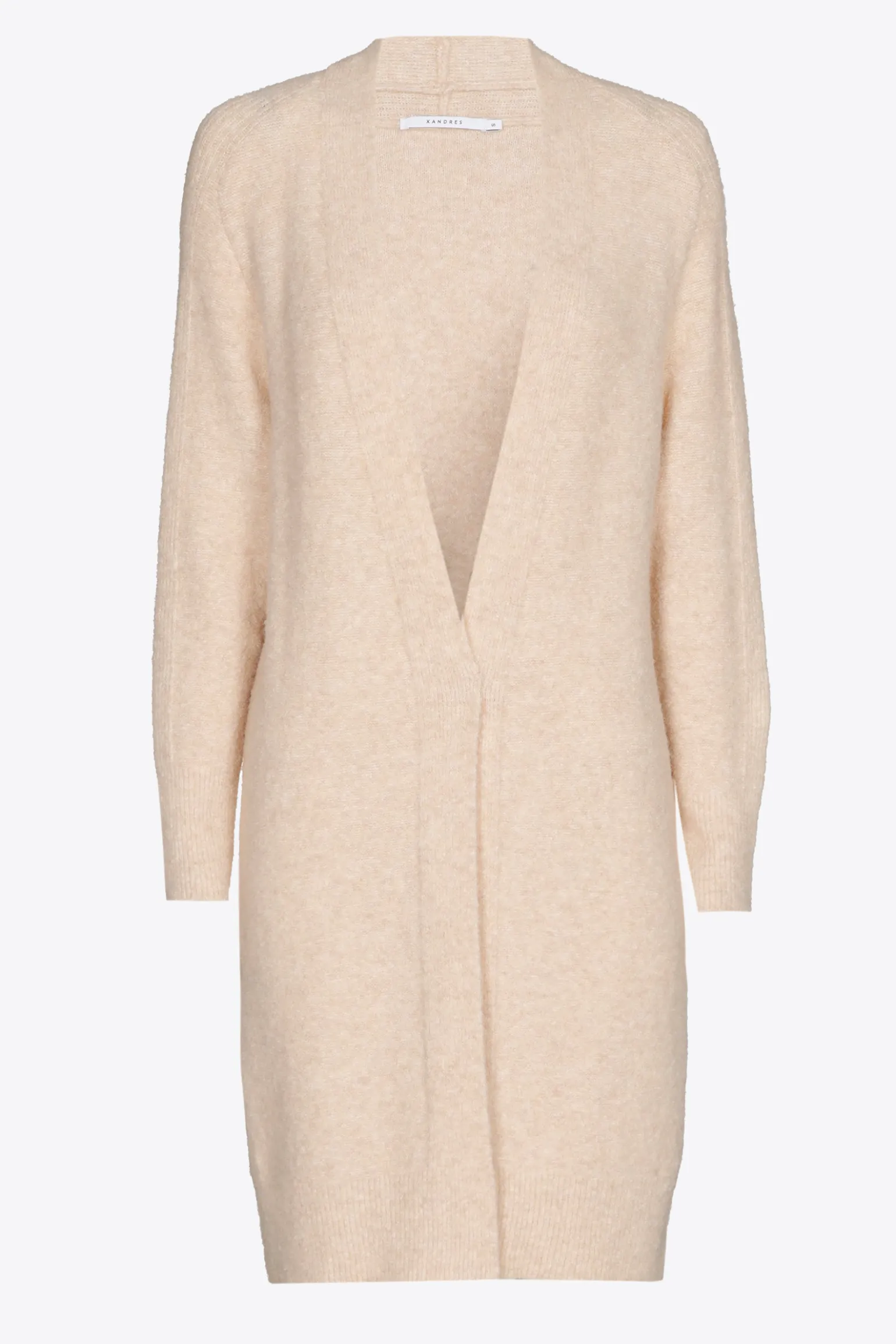 Lange gilet met knop