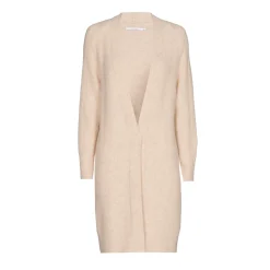 Lange gilet met knop