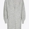 Lange gilet van alpacawol