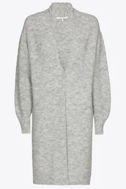 Lange gilet van alpacawol