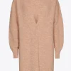 Lange gilet van alpacawol