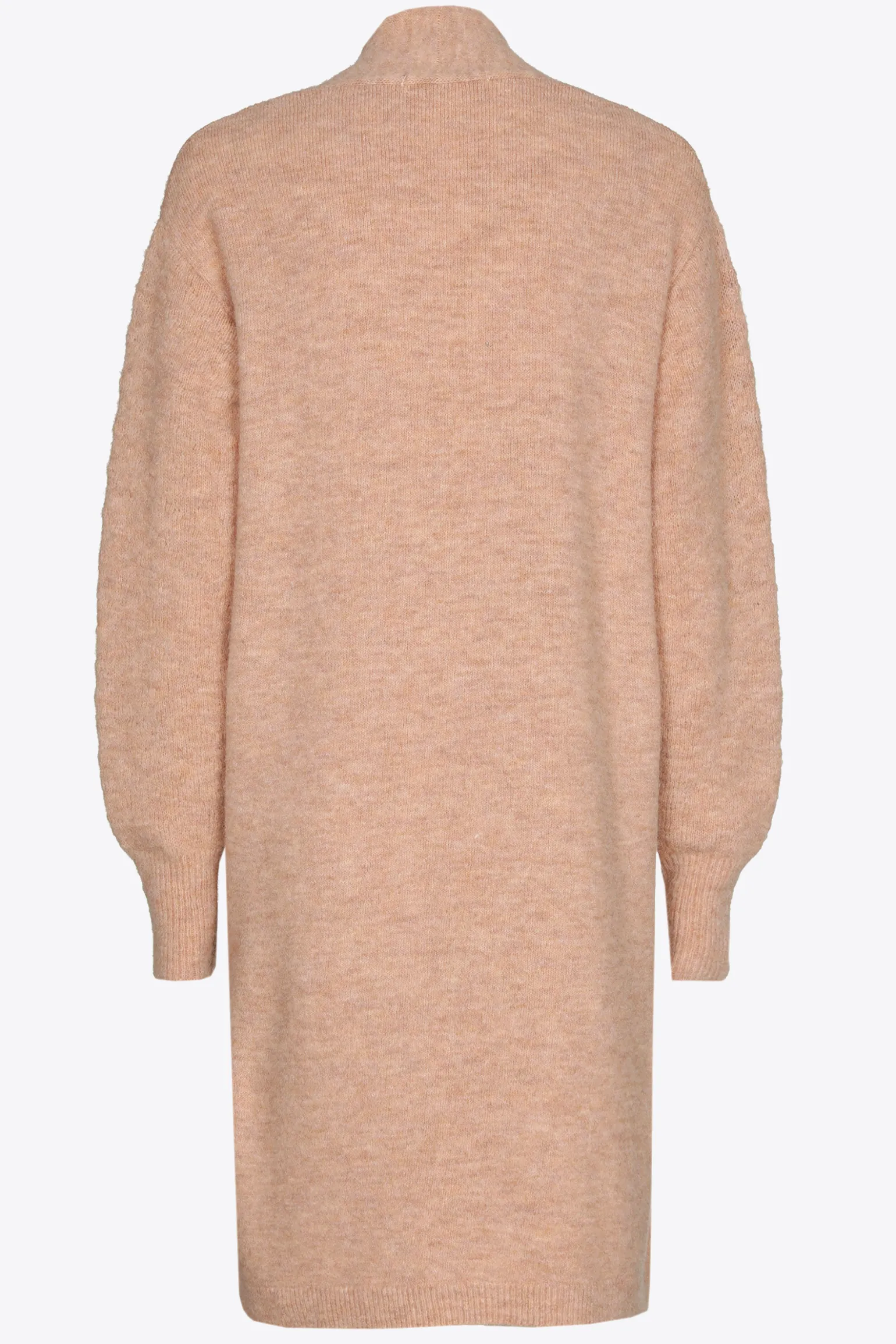 Lange gilet van alpacawol