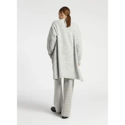 Lange gilet van alpacawol