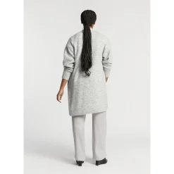 Lange gilet van alpacawol