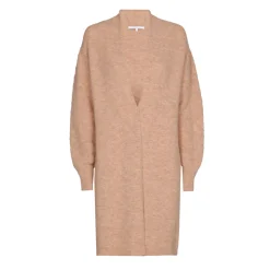 Lange gilet van alpacawol